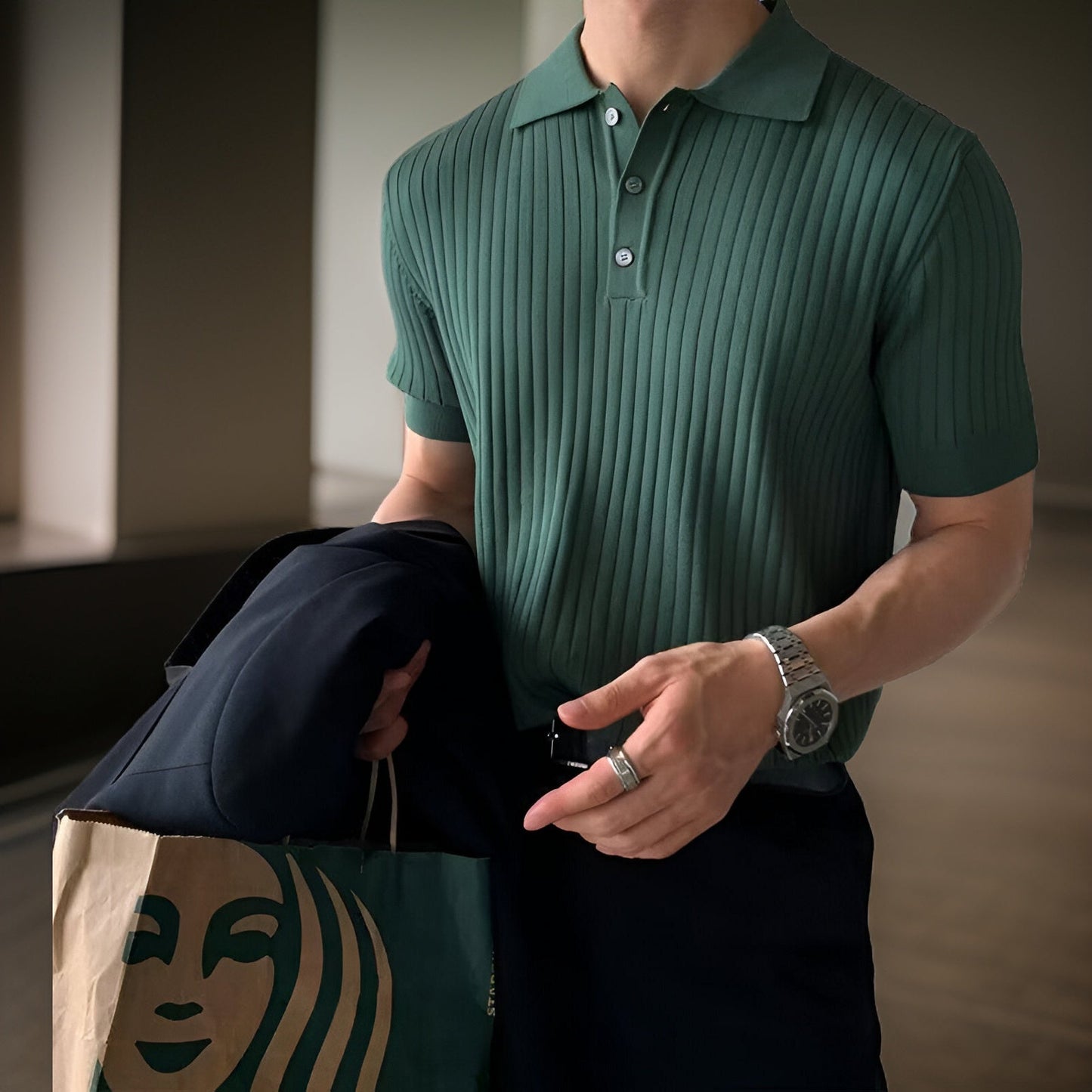 Lichtgewicht set van 100% katoen voor ontspannen dragen